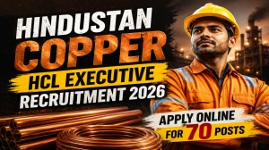 HCL Executive Recruitment 2026 Notification Out for 70 Posts  - Apply Now