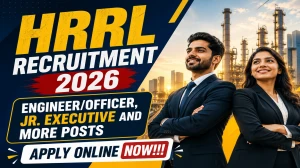 HRRL Recruitment 2026 Notification Out - 129 Engineer, Jr Executive & Officer Po...