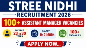 Stree Nidhi Credit Cooperative Federation Assistant Manager Notification 2026 Ou...