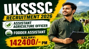 UKSSSC AAO Recruitment 2026 - Apply Online for 90 Assistant Agriculture Officer ...