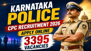 Karnataka Police Civil Police Constable Recruitment 2026 - Apply Online for 3,39...