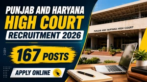 Punjab & Haryana High Court Recruitment 2026 - 167 Safai Sewak & Mali Vacancies ...