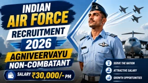 Indian Air Force Agniveervayu Non-Combatant Recruitment 2026 - Apply Offline for...