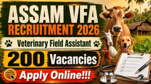 AHVD Assam Veterinary Field Assistant Recruitment 2026 - Apply Online for 200 Po...