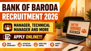 Bank of Baroda Recruitment 2026 - Apply Online for 206 Manager, Technical Office...