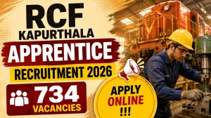 RCF Kapurthala Apprentice Recruitment 2026 - Apply Online for 734 Act Apprentice...