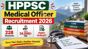 HPPSC Medical Officer Recruitment 2026 -  Apply Online for 228 Posts