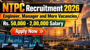 NTPC Recruitment 2026 - Apply Online 19 for Deputy Manager, Assistant Manager, E...