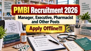 PMBI Recruitment 2026 - Apply Offline for 178 Manager, Executive, Pharmacist and...