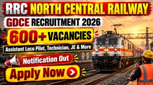 RRC NCR GDCE Recruitment 2026 - Apply Online 656 JE, Clerk, Technician, ALP and ...