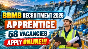 BBMB Apprentice Recruitment 2026 - Apply Online for 58 Graduate, Diploma & ITI A...