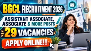 BGCL Various Associate Recruitment 2026 - Online Form for 29 Assistant Associate...