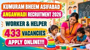 Kumuram Bheem Asifabad Anganwadi Recruitment 2026 - Apply Online for 433 Main Wo...