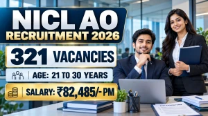 NICL AO Recruitment 2026 - Online Form for 321 Administrative Officer Posts