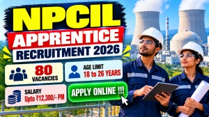 NPCIL Recruitment 2026 - Apply Online for 80 Trade, Diploma & Graduate Apprentic...