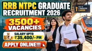 RRB NTPC Graduate Recruitment 2026 - Apply Online for 3,548 Chief Commercial, Go...