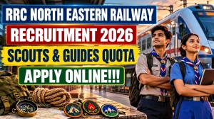 RRC NER Scouts & Guides Recruitment 2026 - Apply Online for 11 Group C & Group D...