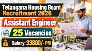 Telangana Housing Board Assistant Engineer Recruitment 2026 - Online Form for 25...
